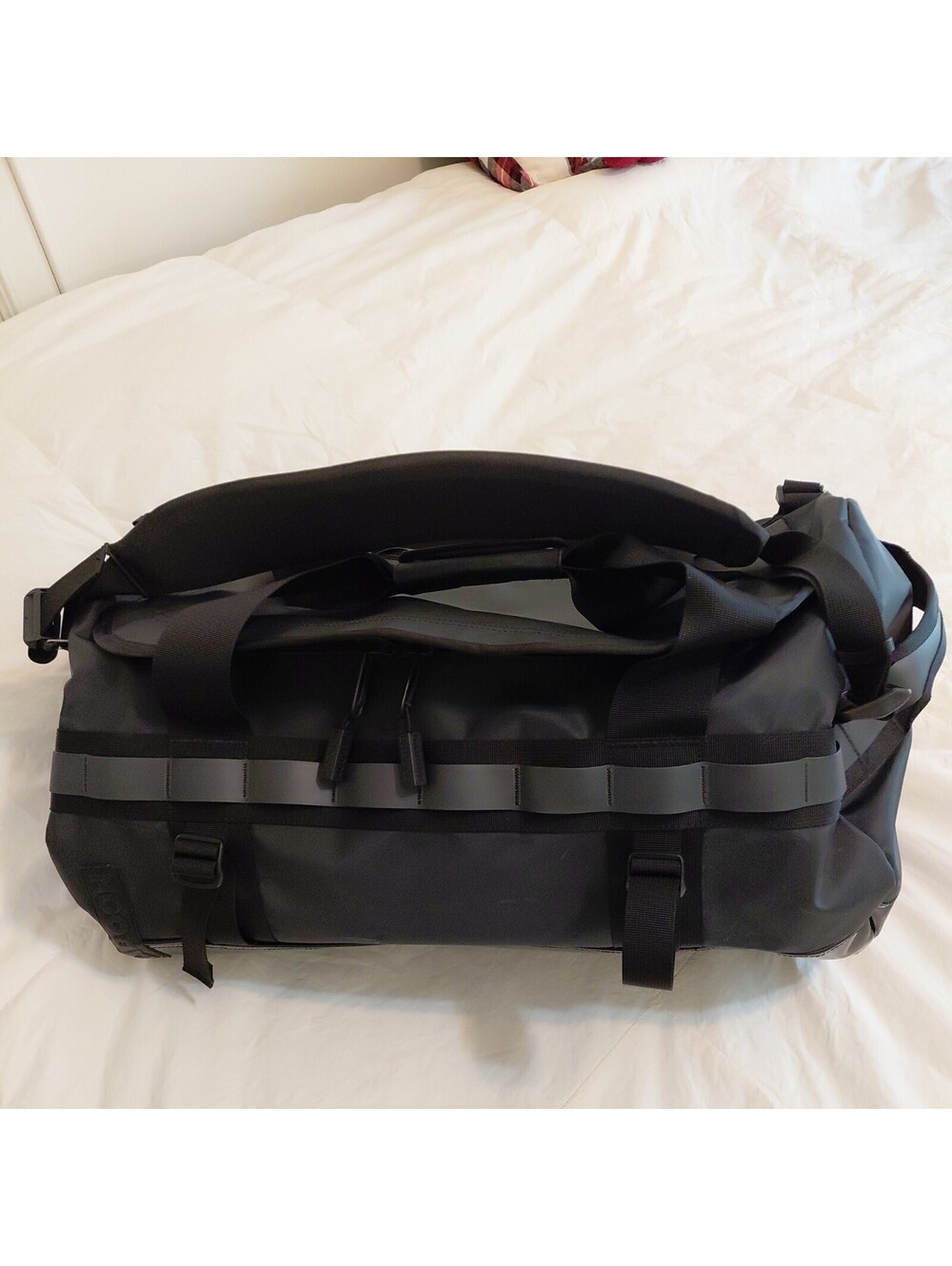 BABOON TO THE MOON Go-Bag Backpack Luggage Duffle Black Big 21×12×11  #884